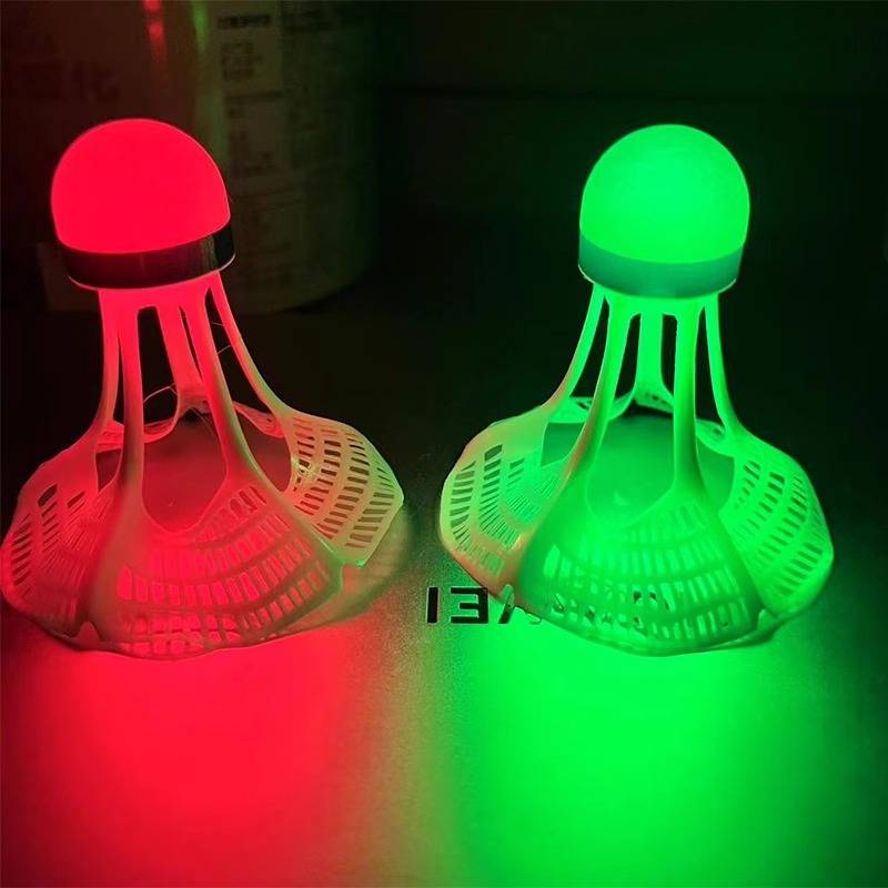 2 luminous badmintons